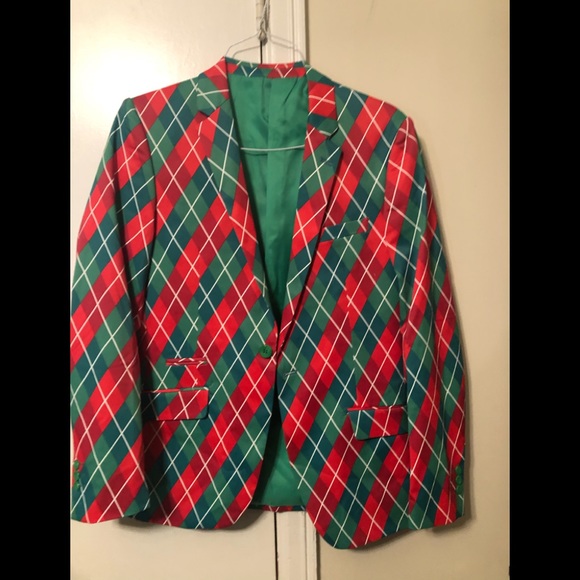 Suslo Couture Christmas blazer size medium 40 - Picture 1 of 4